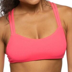Jolyn Clothing Vibrant Pink Bikini Top